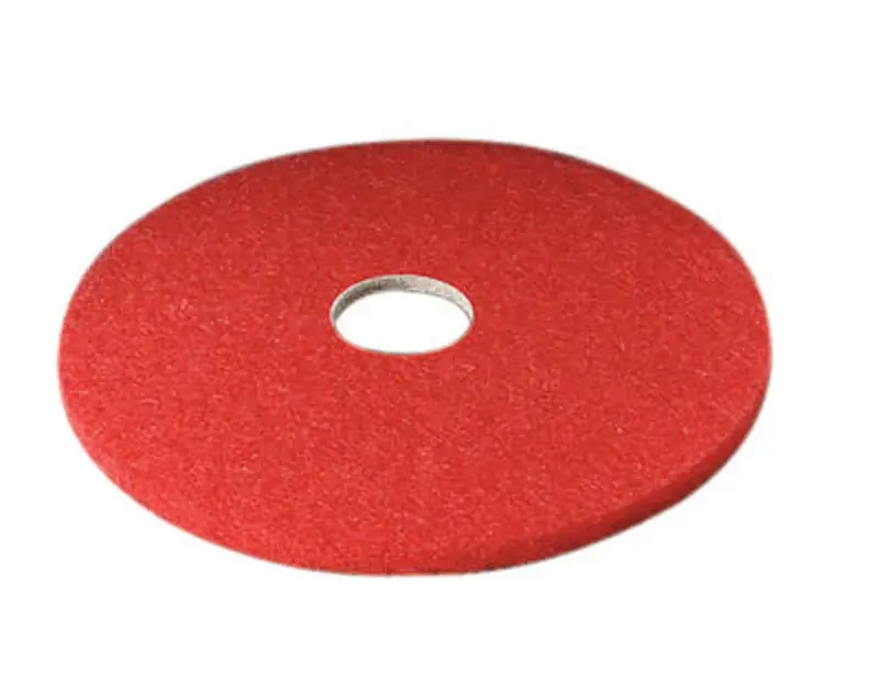 Buffer Floor Pad, 5100, Red, 17 In.