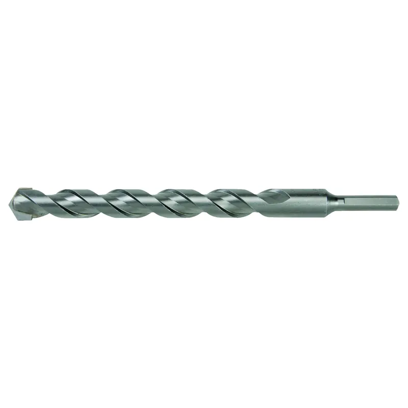 1 In. X 12 In. High Speed Steel Masonry Drill Bit - Straight Shank