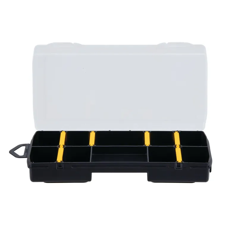 Smart Parts Organizer, 10-Compartment, 9 In.