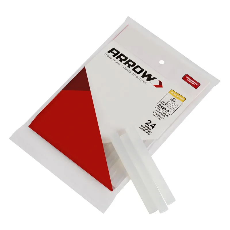 Arrow 0.5 In. D X 4 In. L Glue Sticks Clear 24 Pk