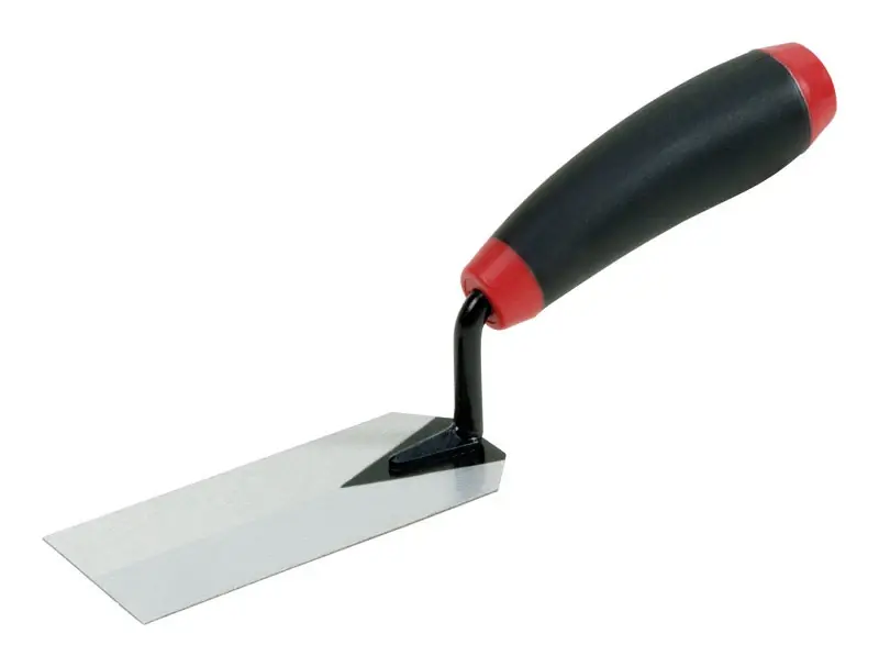 Hyde MaxxGrip High Carbon Steel Margin Trowel 2.25 In. H X 2 In. W X 5 In. L
