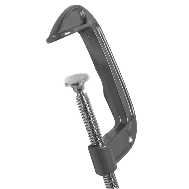 8 In. Ductile Iron C-clamp With 2-3/4 In. Throat Depth And 8 Lb Capacity