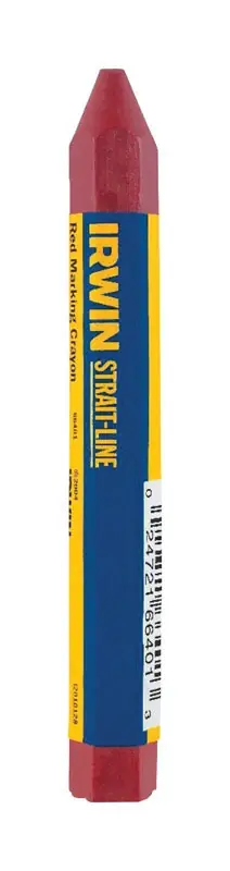 Irwin Strait-Line 4 Oz Standard Marking Chalk Red 1 Pk