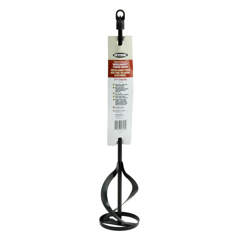 Mudslinger 3-1/4 In. W X 16 In. L Steel Paint Mixer For 5 Gallon Containers
