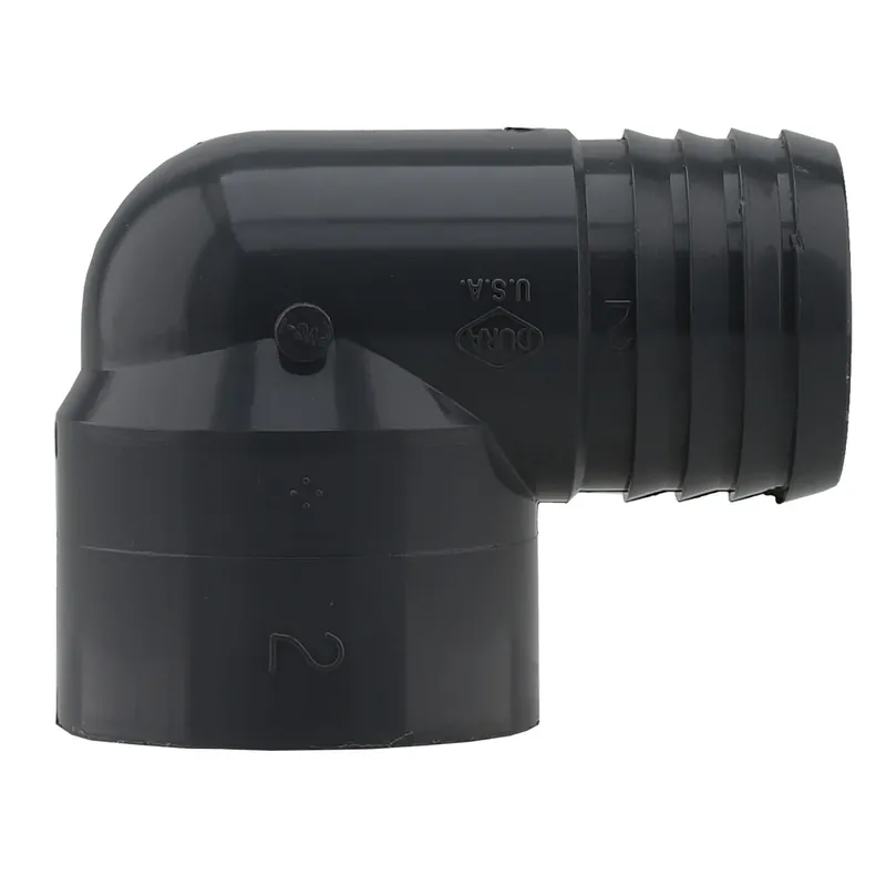 Boshart Industries 2 In. Insert In. X 2 In. D FTG PVC 90 Degree Elbow 1 Pk