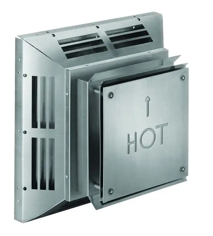 Directvent 4 In. Diameter Aluminum Stove Vent Horizontal Termination Cap
