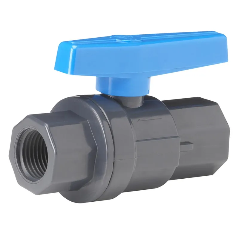 3/4 In. Pvc Fip Full Port Ball Valve For Non-potable Applications
