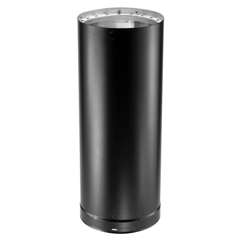 6 In. Diameter X 12 In. Length Stainless Steel Double Wall Stove Pipe