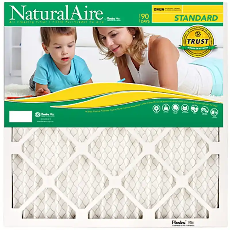 NaturalAire 10 In. W X 24 In. H X 1 In. Synthetic 8 MERV Pleated Air Filter 1 Pk