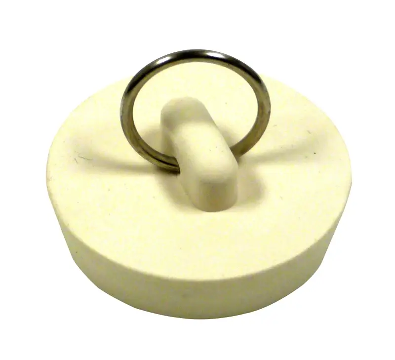Plumb Pak 1-3/4 In. White Rubber Sink Stopper
