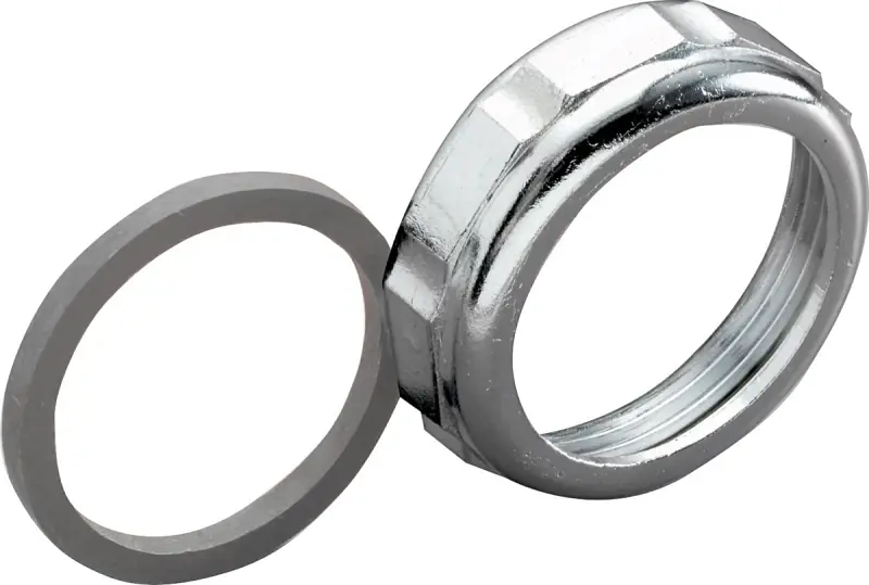 Plumb Pak Slip Joint Nut For Universal 1-1/4 X 1-1/4 In. Silver Diecast 1 Pc