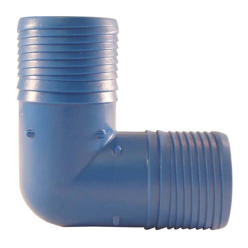 Apollo Blue Twister 1-1/2 In. Insert In To X 1-1/2 In. D Insert Acetal Elbow 1 Pk