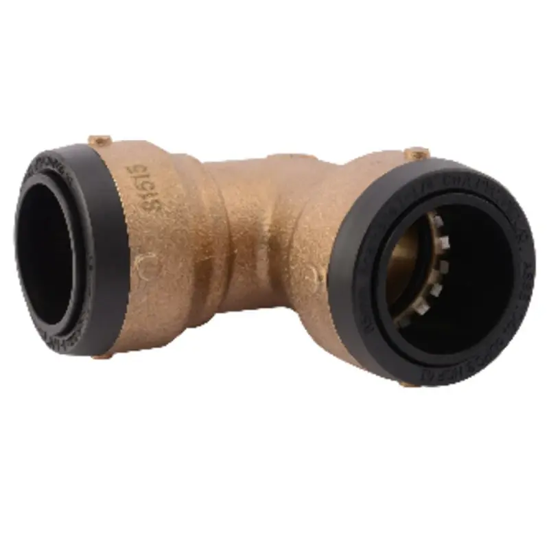 Push To Connect 1-1/4 In. Brass 90 Degree Elbow Uxl0235