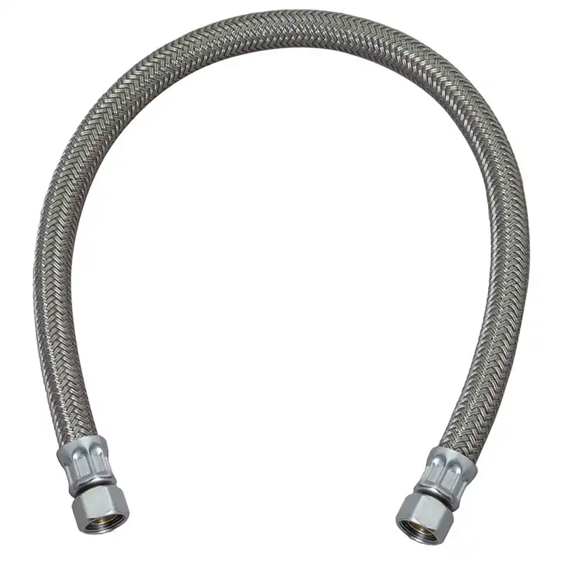 3/8 In. Compression X 3/8 In. D Compression 20 In. Polymer Faucet Supply Line