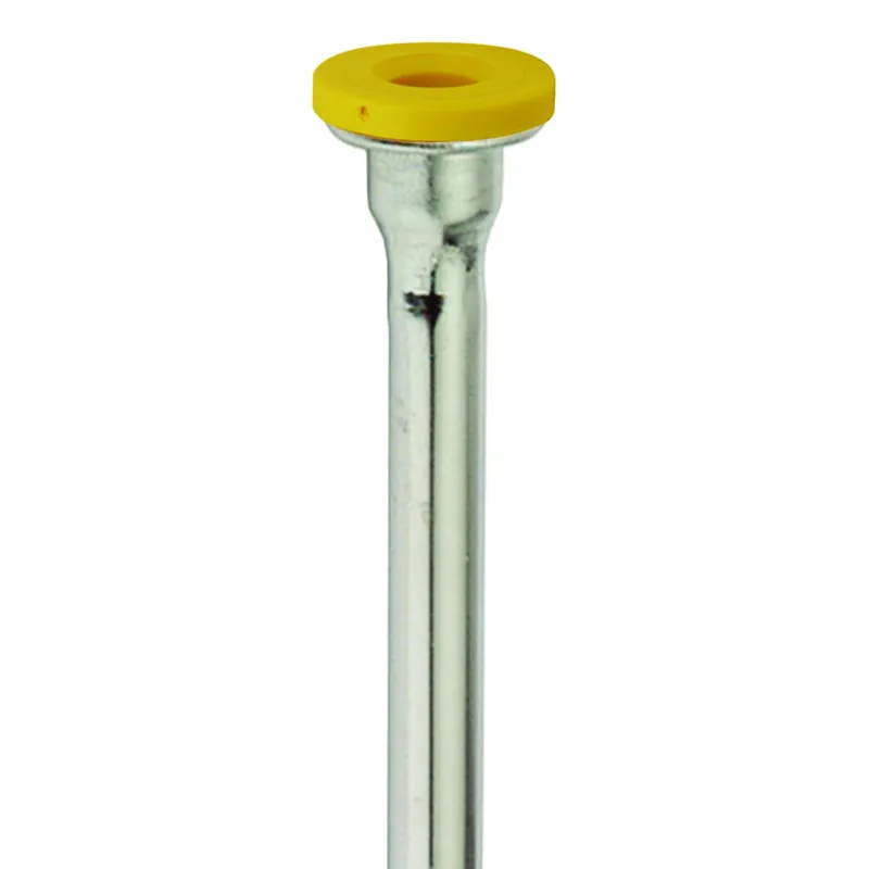3/8 In. O.d. X 20 In. Chrome Copper Toilet Riser