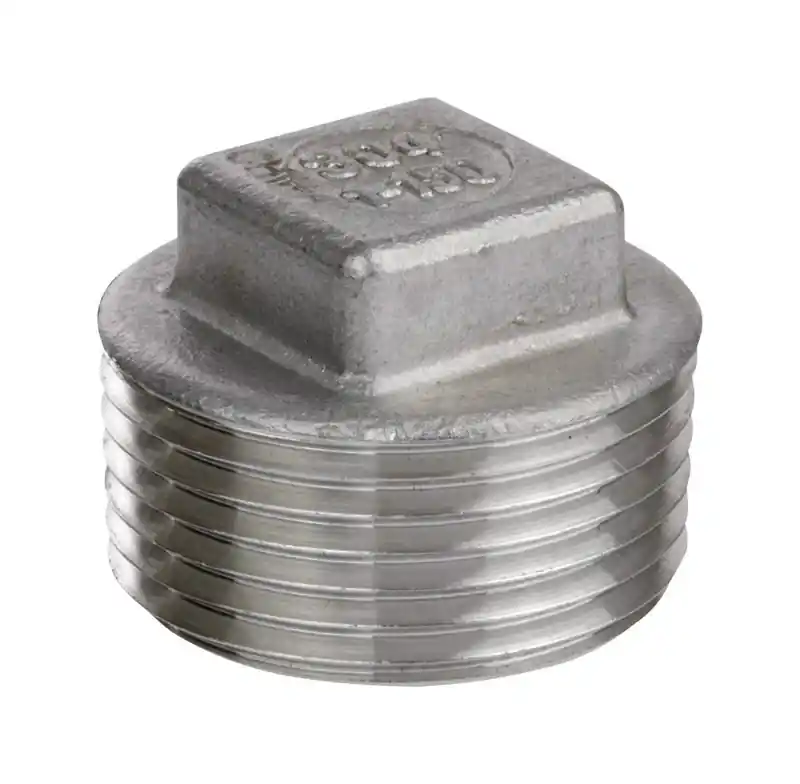 Smith-cooper 1-1/2 In. Mip Stainless Steel Square Head Plug - Model S3014sp014b