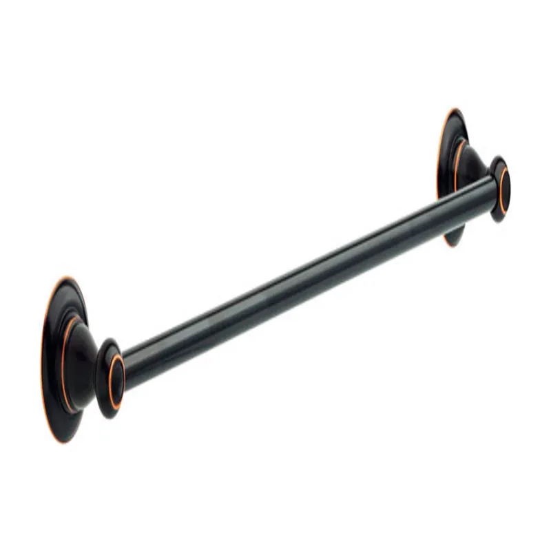 Porter 24 In. Oil Rubbed Bronze Towel Bar - Die Cast Zinc Construction