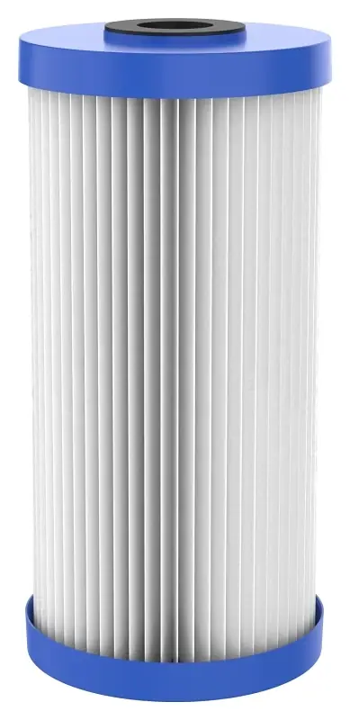 Rs6 Replacement Water Filter Cartridge 10 In. X 4.5 In. Pleated Polyester