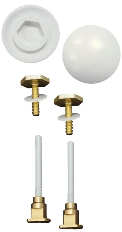 Toilet Bolts And Caps Hardware Kit, Model K835-171, 2 Pieces