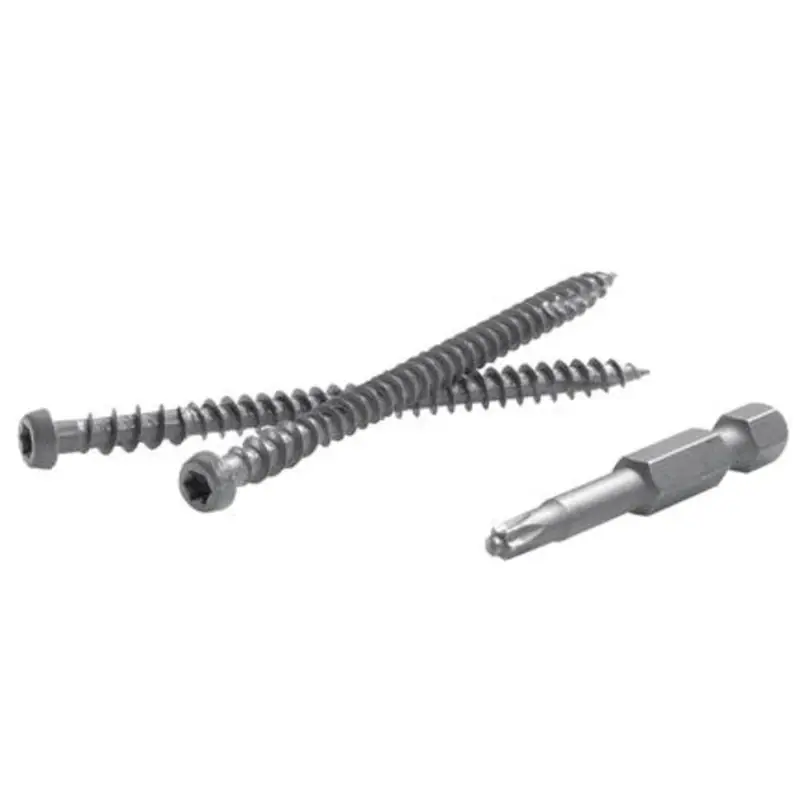 FastenMaster TrapEase No. 20 X 2-1/2 In. L Gravel Path Torx Ttap Star Head Composite Deck Screws 105