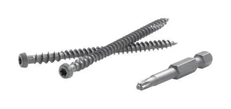 FastenMaster TrapEase No. 20 X 2-1/2 In. L Havana Gold Torx Ttap Star Head Composite Deck Screws 105