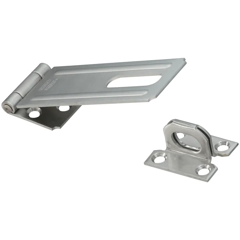 National Hardware Stainless Steel 4-1/2 In. L Safety Hasp 1 Pk