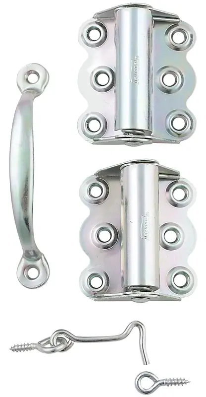 National Hardware Zinc-Plated Steel Screen/Storm Door Hardware Set 1 Pk