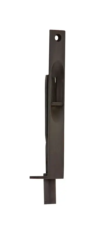 Oil Rubbed Bronze Solid Brass Flush Bolt 6 Inch Model 262b10b