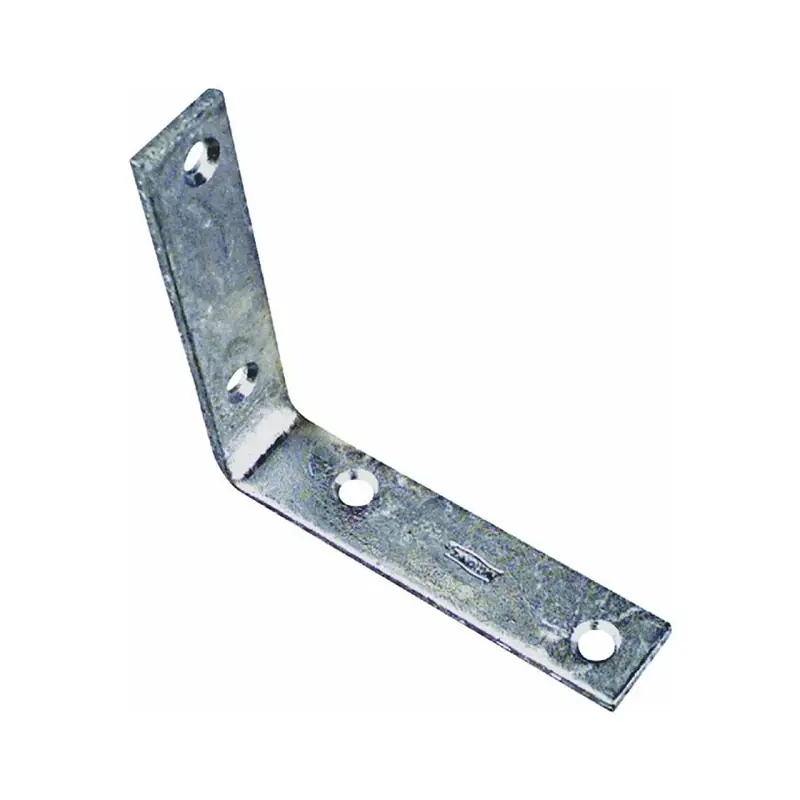 Galvanized Corner Brace, 3 X 3/4 In.