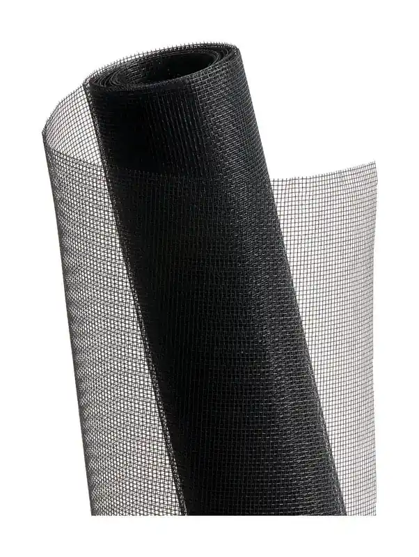 Clear Advantage Invisible Window Screen, Charcoal Fiberglass, 48 In. X 100 Ft.