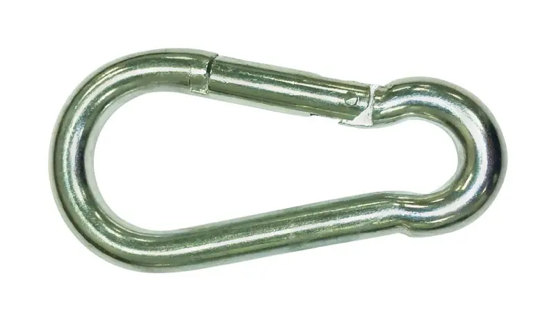 3/8 Inch Zinc-plated Steel Spring Hook Snap Link, Model 2450-3/8