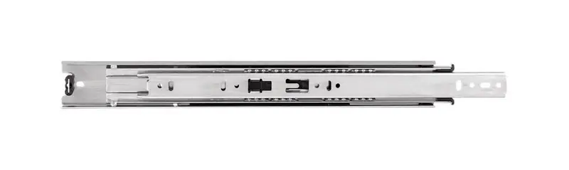 Knape & Vogt 12 In. L Steel Full Extension Drawer Slide 2 Pk