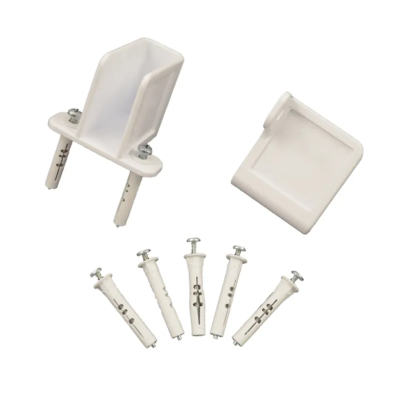 Organized Living Plastic Sidewall Brackets With Trilock Anchors