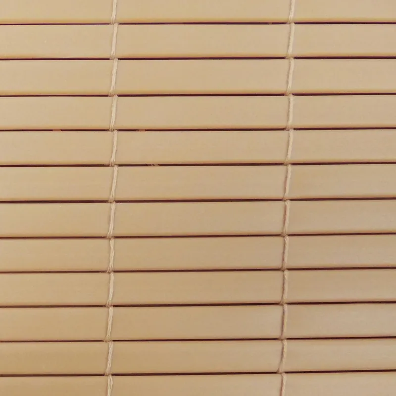 Bamboo Cordless Vinyl Rollup Shade 30 In. W X 72 In. H