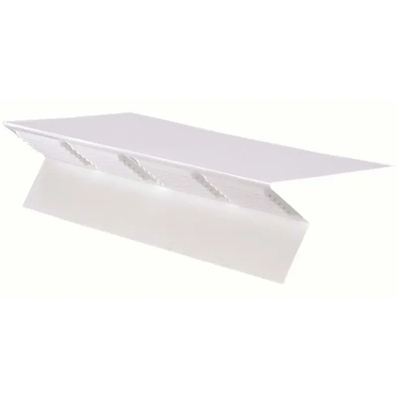 5.75 In. W X 10 Ft. L Aluminum Vented Roof Edge - White