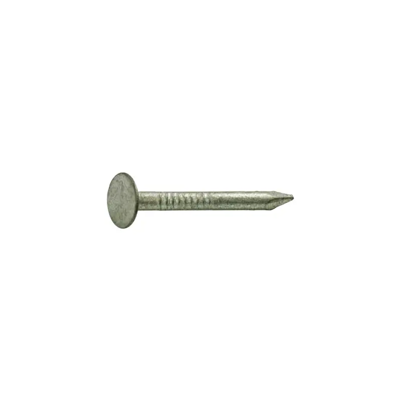 Grip-Rite 1-3/4 In. Roofing Hot-Dipped Galvanized Steel Nail Flat Head 1 Lb