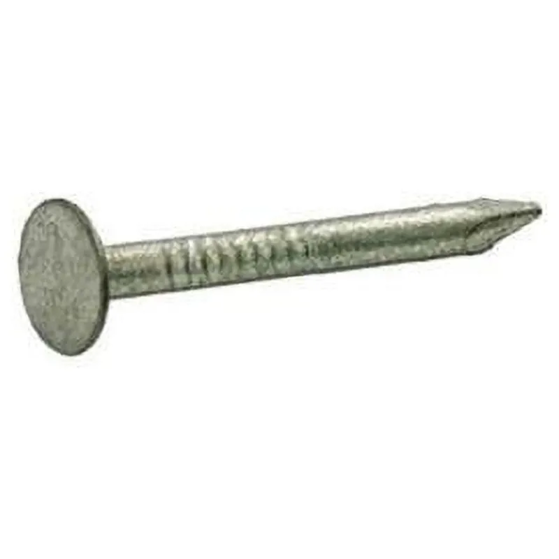 Grip-Rite 2 In. Roofing Hot-Dipped Galvanized Steel Nail Flat Head 1 Lb