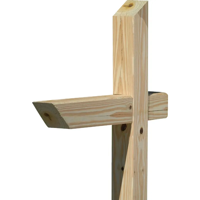 Mailbox Post, Pressure-Treated Wood, 4 X 4 X 72 In.