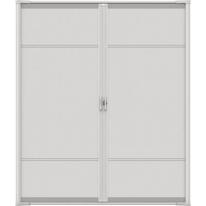 Brisa 68 In. To 72 In. W X 80 In. To 81 In. H Double Door White Retractable Screen