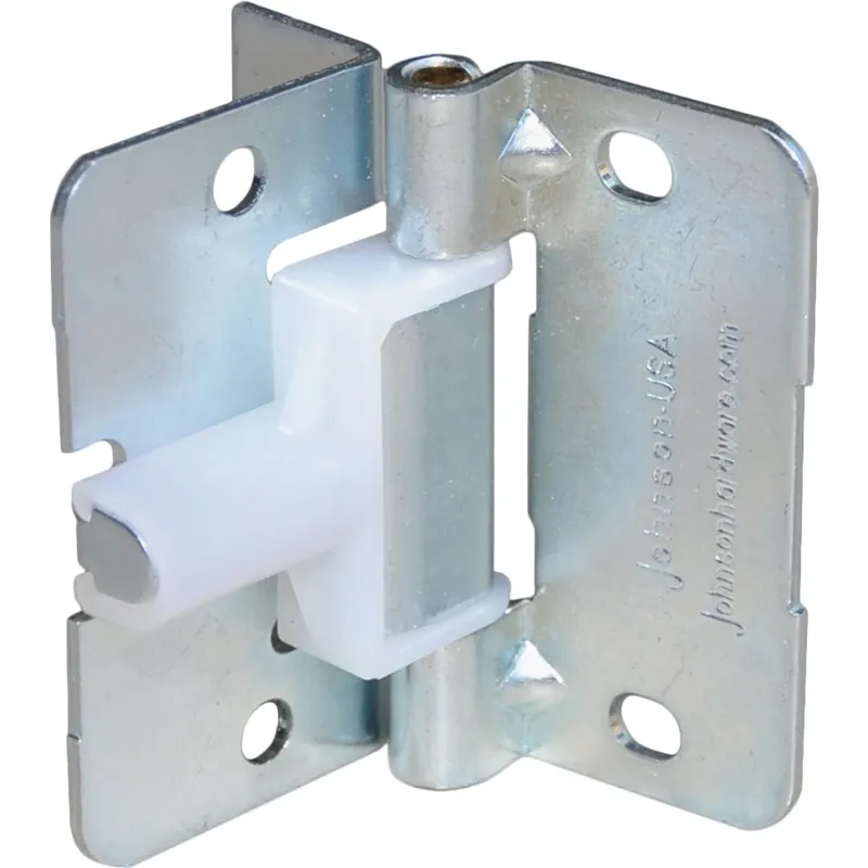 Johnson Hardware 1.25 In. L Brass-Plated Brown Steel Hardware Kit 10 Pk