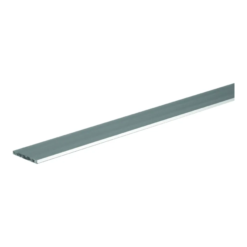 SteelWorks 0.125 In. X 0.75 In. W X 4 Ft. L Weldable Aluminum Flat Bar 1 Pk