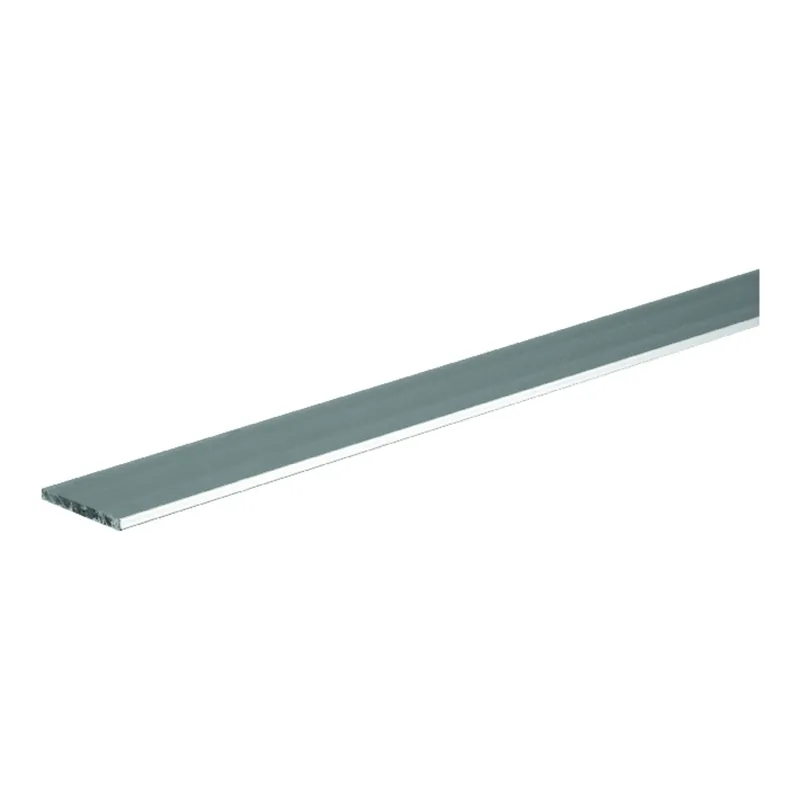 SteelWorks 0.125 In. X 1 In. W X 4 Ft. L Weldable Aluminum Flat Bar 1 Pk