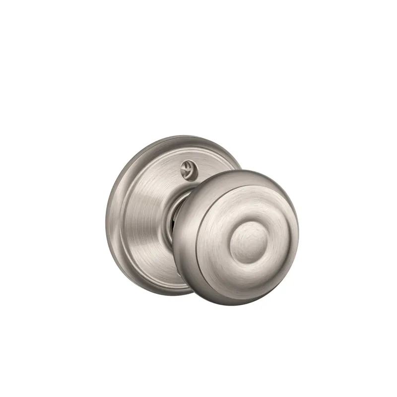 Georgian Satin Nickel Dummy Knob Right Or Left Handed F170geo619