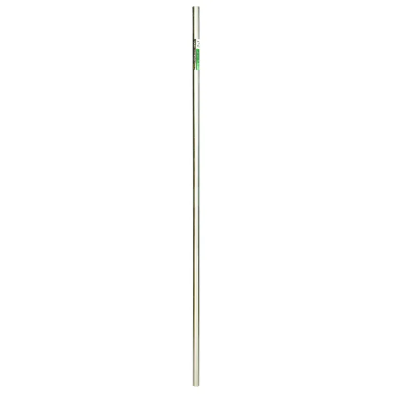 6 Ft. L X 1-5/16 In. D Brushed Stainless Steel Closet Rod
