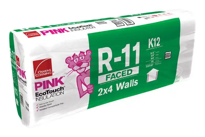 Knauf EcoTouch 11 R‑Value Kraft‑Faced Fiberglass Insulation Batt – 23" X 93" X 3.5" (237 sq ft)