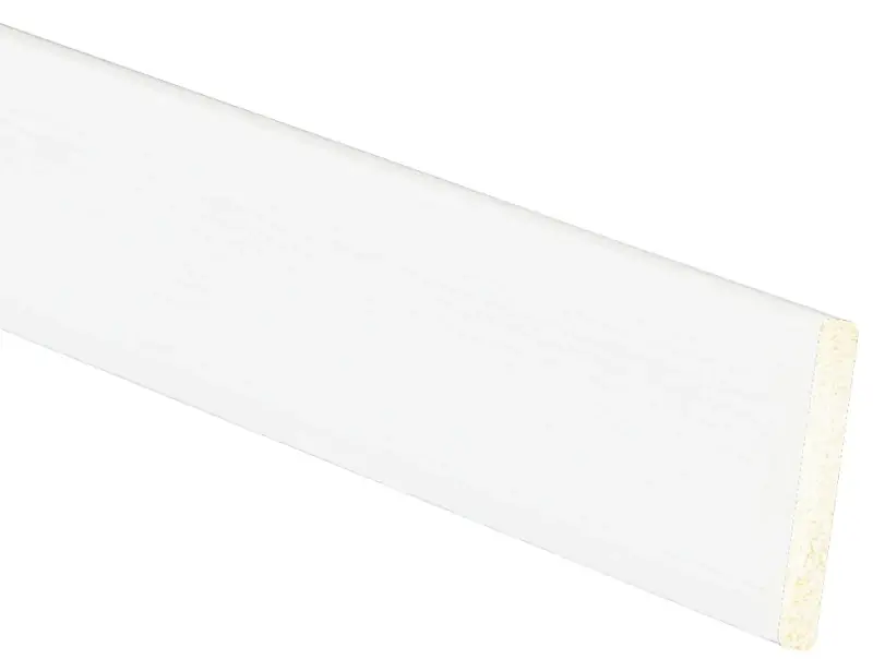 Interior Crown Moulding, Crystal White Polystyrene, 1-1/8-In. X 8-Ft.
