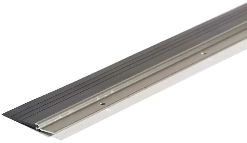 Silver Aluminum Door Sweep 48 In. L X 2-1/4 In. W