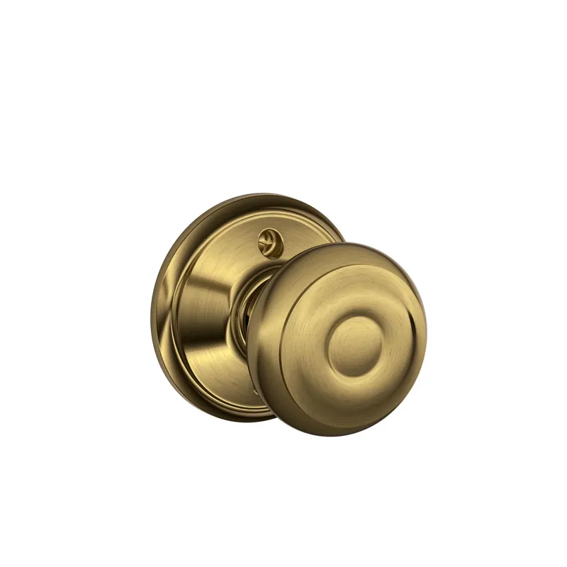Antique Brass Georgian Dummy Lockset