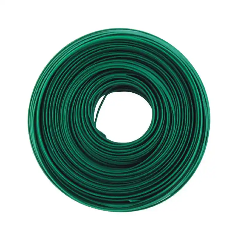 Ook 100 Ft. L Plastic 24 Gauge Green Wire For Crafting And Gardening