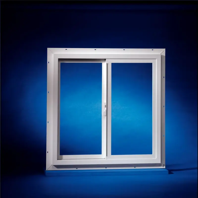 Duo-corp Agriclass 36 In. W X 24 In. H White Vinyl Double Slide Utility Window